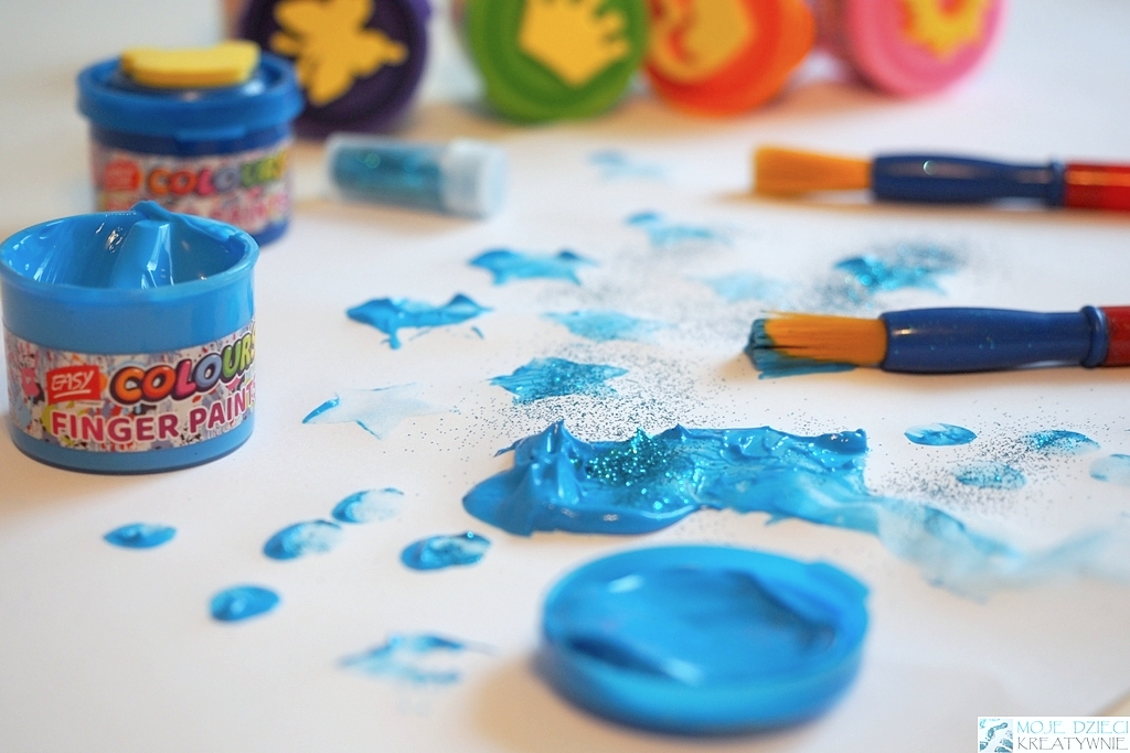 farby dla dzieci do malowania palcami EASY Kids