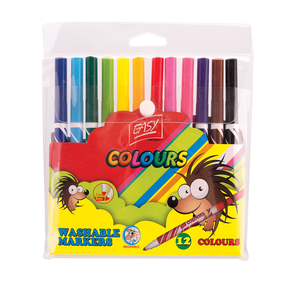 MARKERS-WS-12PREM - Easy Stationery