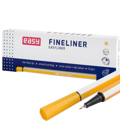 EASYLINER | cienkopis | kolor żółty