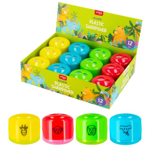 TEMPERÓWKA | plastikowa | podwójne ostrze | z pojemnikiem