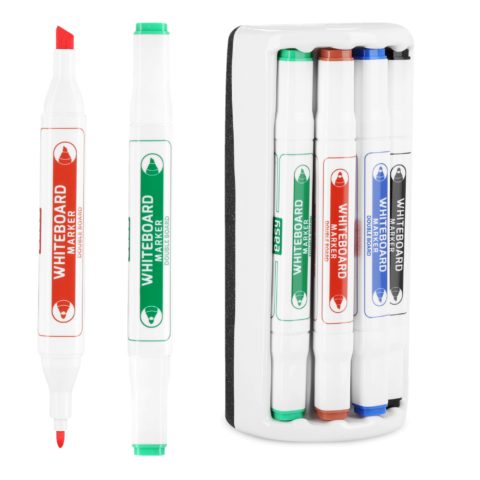 WHITE BOARD | whiteboard marker | 4 colours + sponge