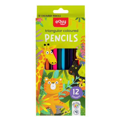 COLOURED PENCIL | graphite pencils | 12 colours