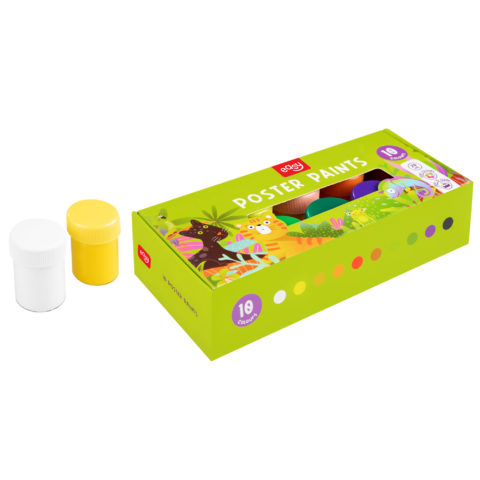 FARBY PLAKATOWE | 10 kolorów |  20 ml