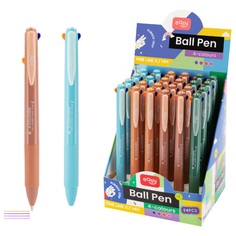 4COLOURS | Retractable ball pen | four-colours