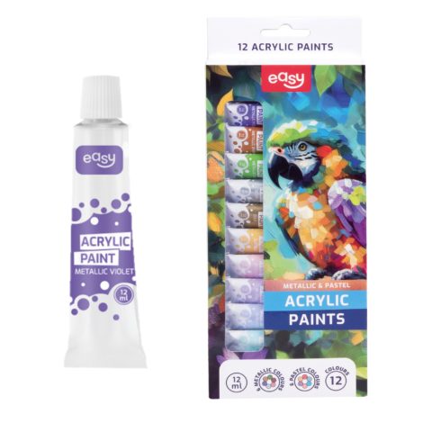 Acrylic paints set 12