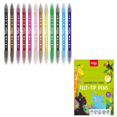 MAZAKI SPIERALNE | dwustronne | zapachowe | 12 kolorów